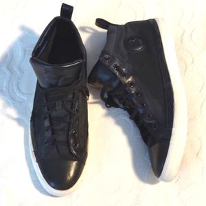 Polo, By Ralph Lauren, Clarke black high tops